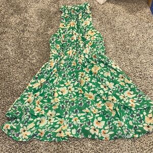 Sienna Sky Green Floral Dress